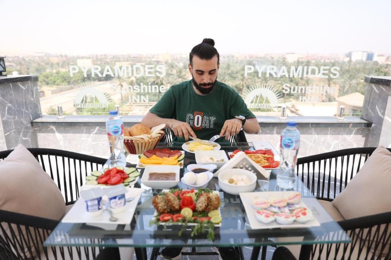 Pyramids Sunshine View Hotel Kafret el-Gabal Екстериор снимка