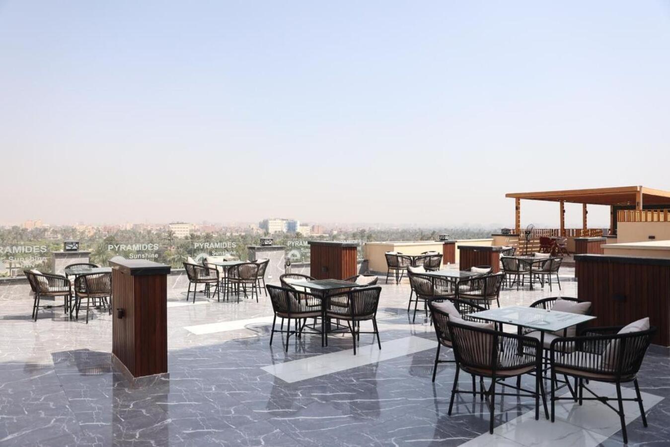 Pyramids Sunshine View Hotel Kafret el-Gabal Екстериор снимка