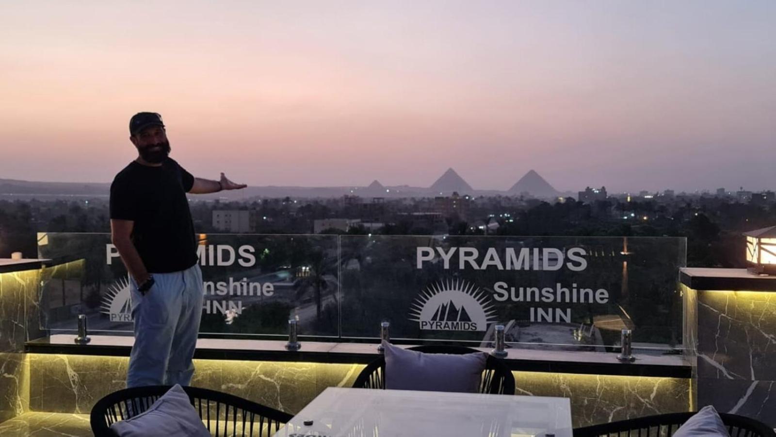 Pyramids Sunshine View Hotel Kafret el-Gabal Екстериор снимка