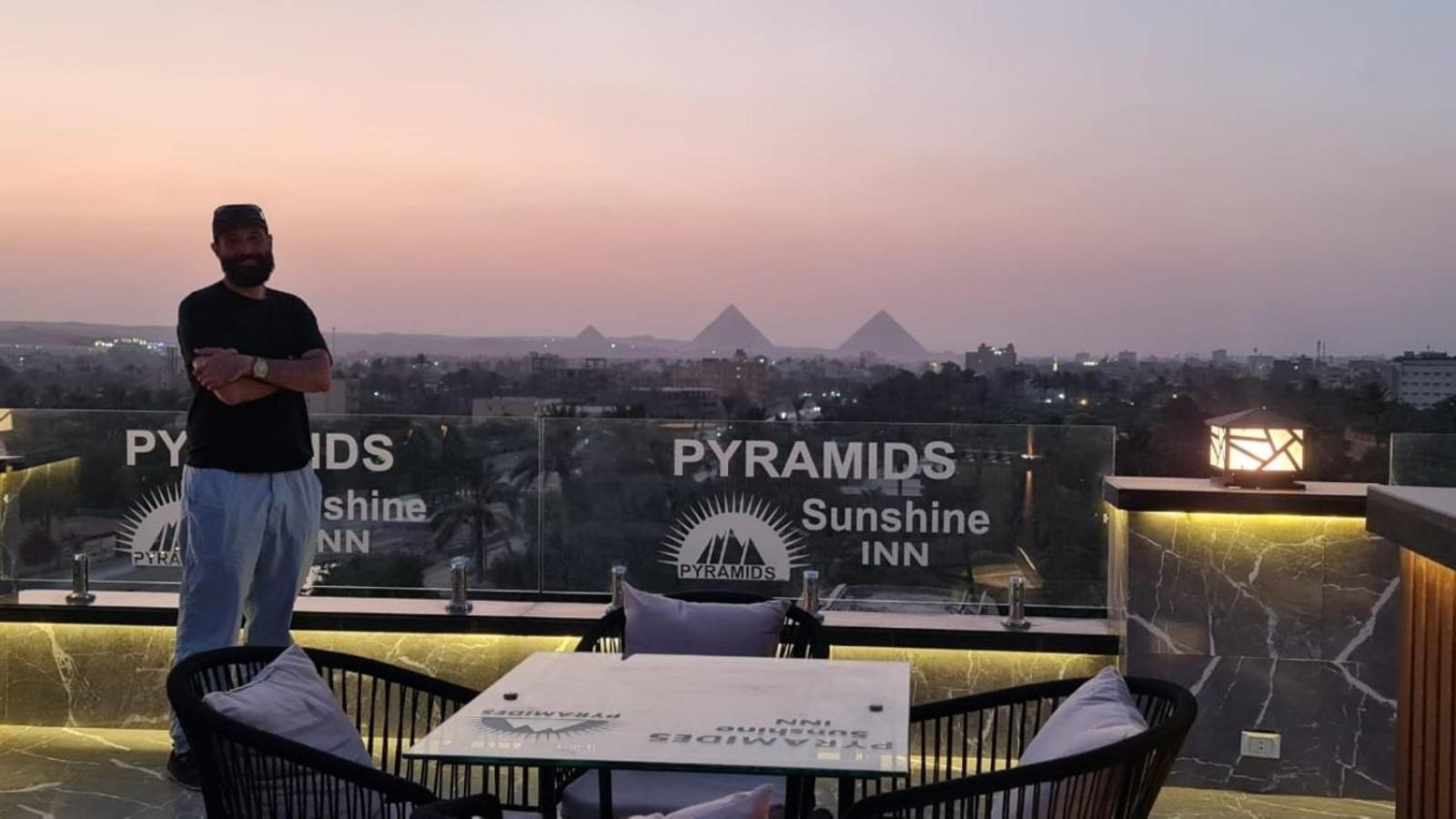 Pyramids Sunshine View Hotel Kafret el-Gabal Екстериор снимка
